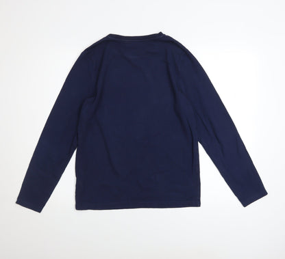 Boys UK Size 14-15 Years Timberland Blue Basic T-Shirt