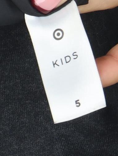 Boys UK Size 5 Years Target Black Puffer Jacket