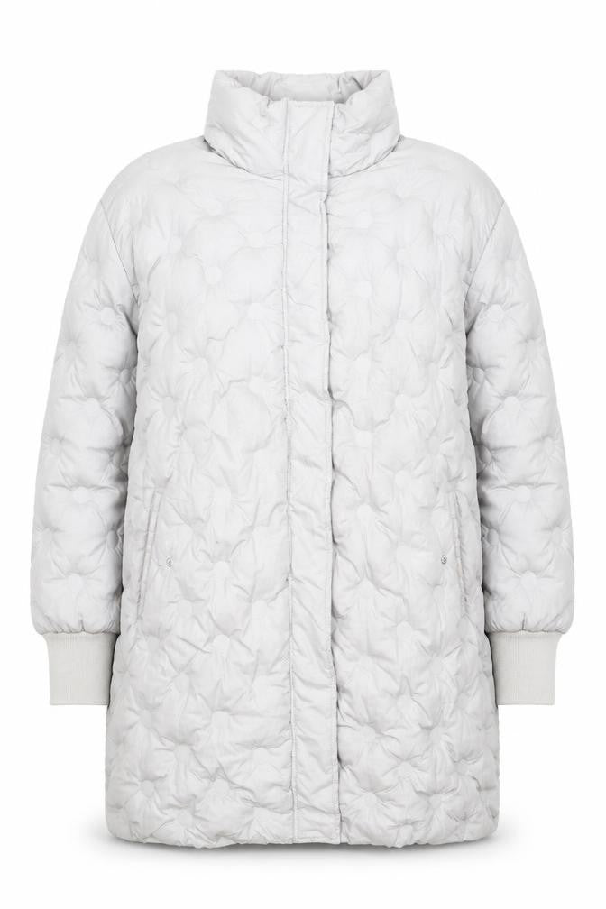 Womens UK Size 14 Boohoo Grey Puffer Jacket
