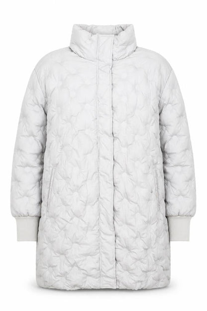 Womens UK Size 14 Boohoo Grey Puffer Jacket