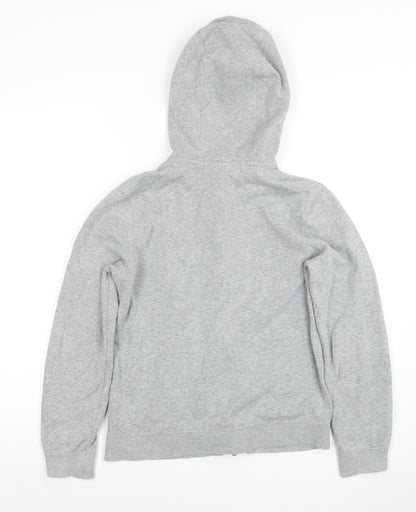 Boys UK Size 12-13 Years Nike Grey Full Zip Hoodie