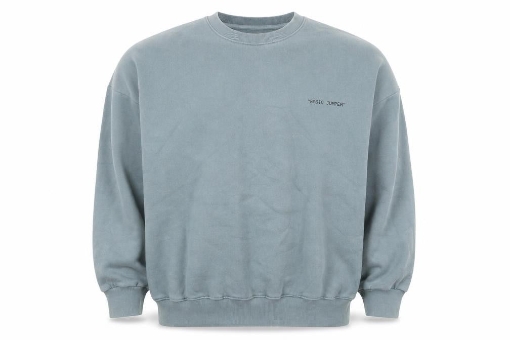 Mens UK Size XL BEAUXNARROW Blue Pullover Sweatshirt