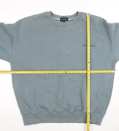 Mens UK Size XL BEAUXNARROW Blue Pullover Sweatshirt