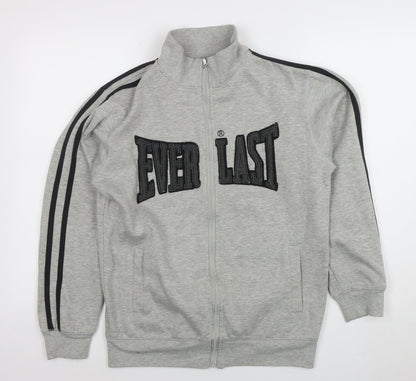 Mens UK Size S Everlast Grey Full Zip Sweatshirt