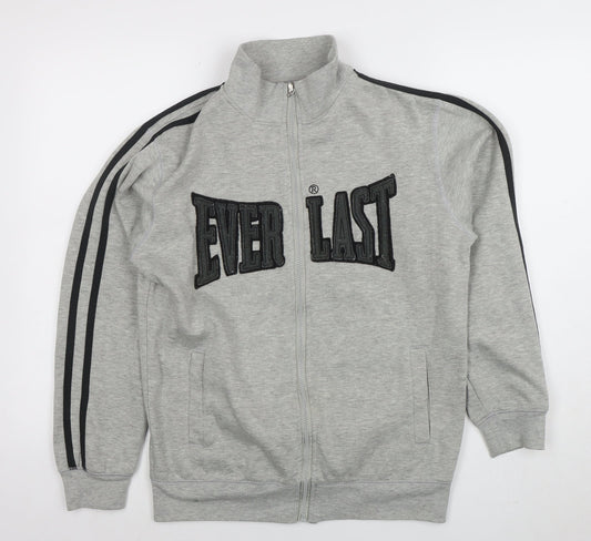 Mens UK Size S Everlast Grey Full Zip Sweatshirt