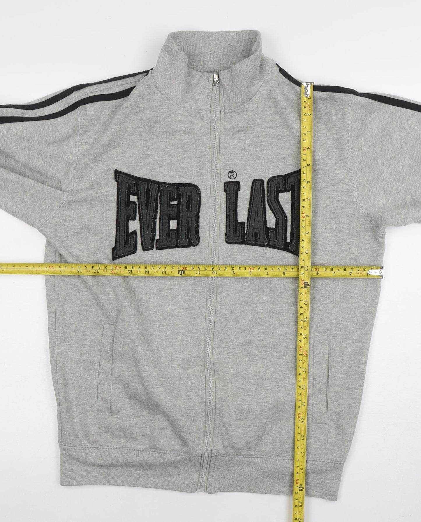 Mens UK Size S Everlast Grey Full Zip Sweatshirt