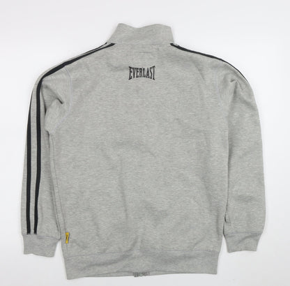 Mens UK Size S Everlast Grey Full Zip Sweatshirt