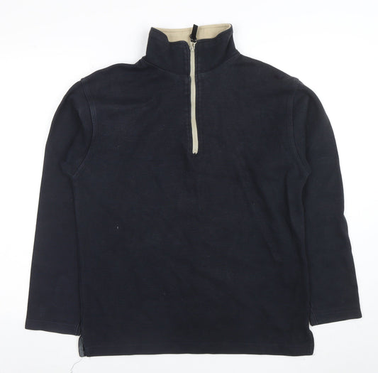 Mens UK Size M Petrol Industries Blue Pullover Sweatshirt