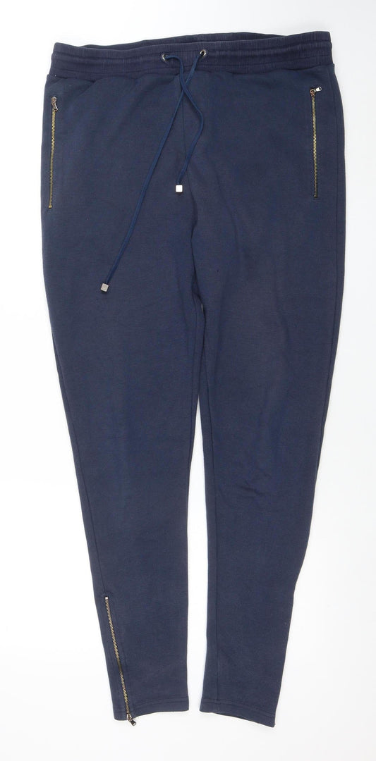 Mens UK Size L Millionaire Regular Fit Jogger Blue Trousers