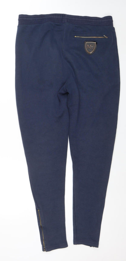 Mens UK Size L Millionaire Regular Fit Jogger Blue Trousers