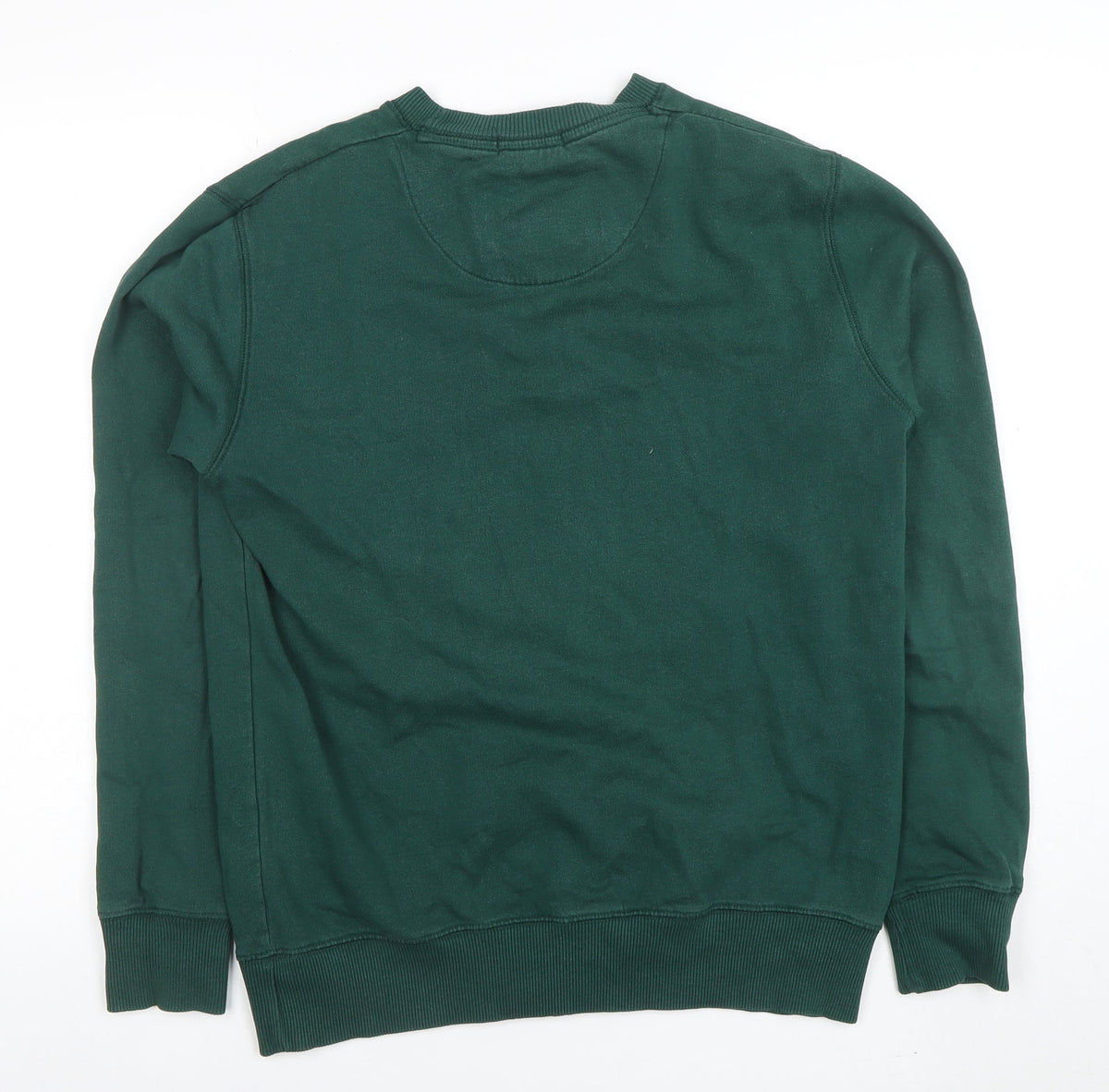 Mens UK Size M Drift King Green Pullover Sweatshirt