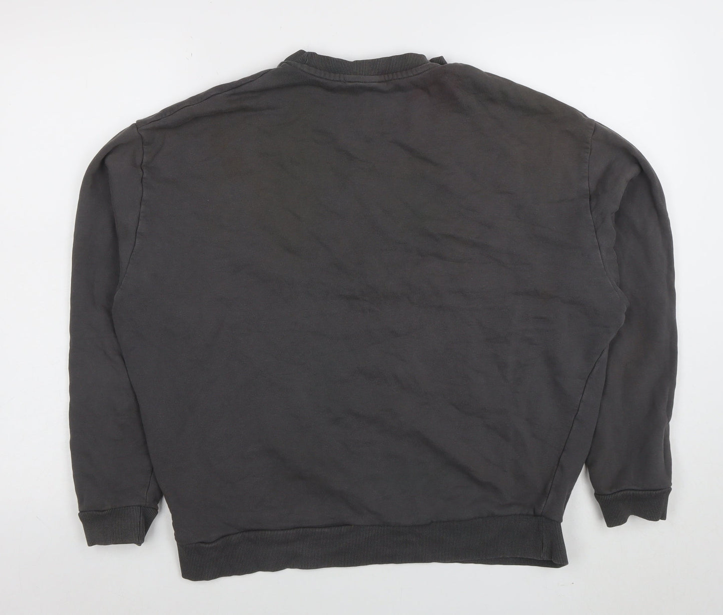 Womens UK Size M ASOS Black Pullover Sweatshirt