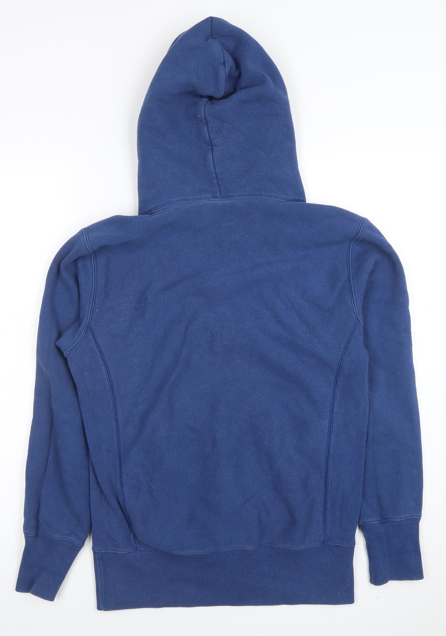 Mens UK Size S Champion Blue Pullover Hoodie