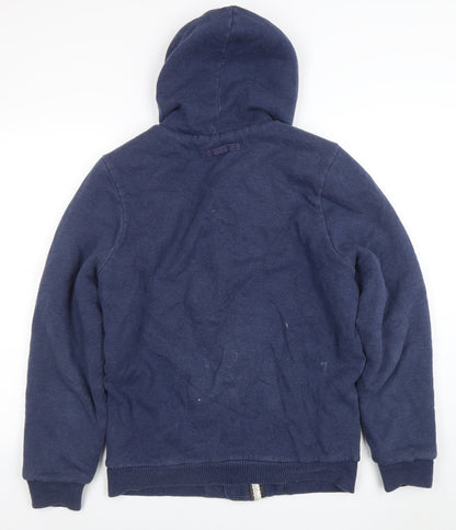 Mens UK Size M Henri Lloyd Jeans Co Blue Cardigan Sweatshirt