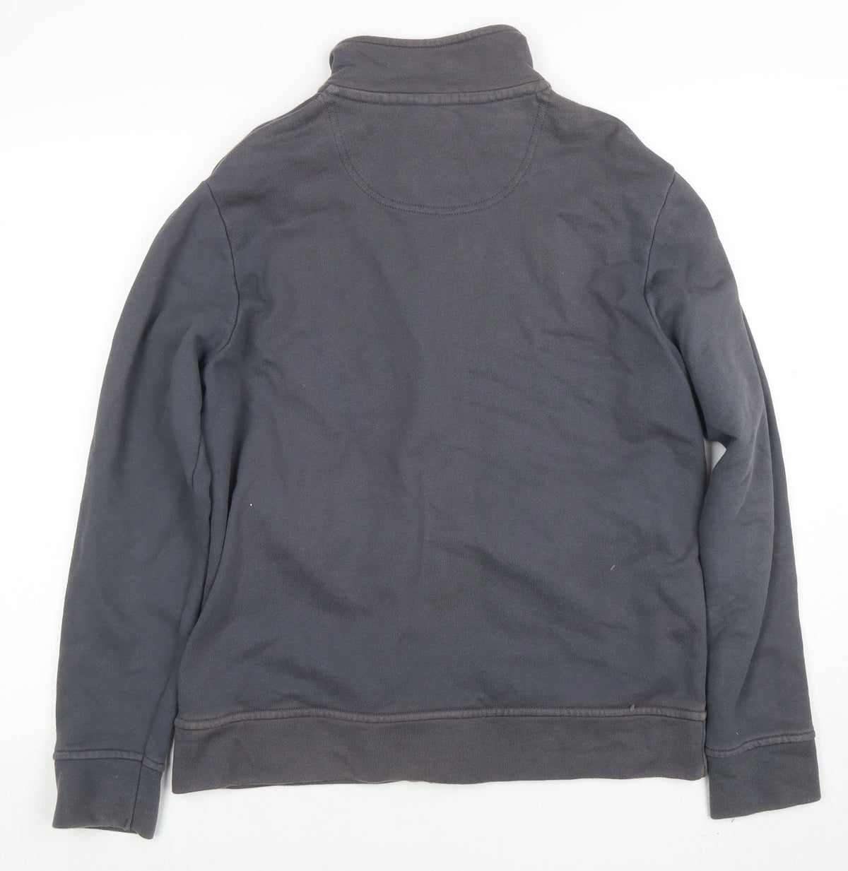 Mens UK Size M St George By Duffer Grey Full Zip Sweatshirt