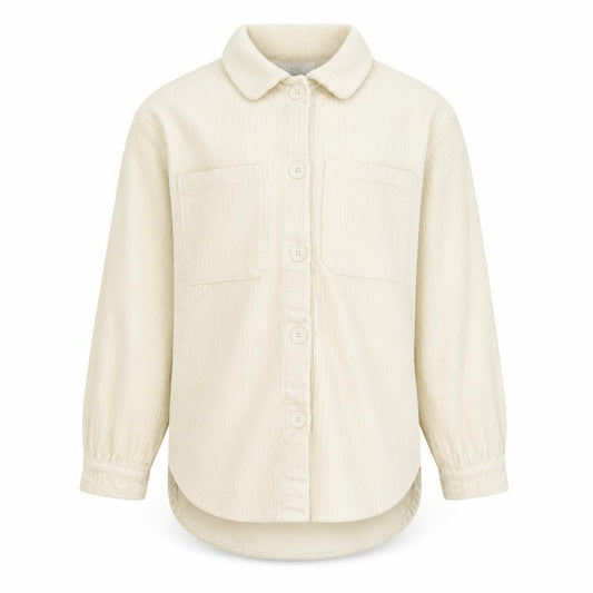 Girls UK Size 11-12 Years Primark Ivory Shirt Jacket