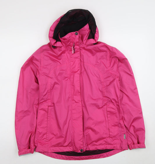 Womens UK Size 12 O'Neills Pink Rain Coat