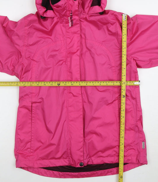 Womens UK Size 12 O'Neills Pink Rain Coat