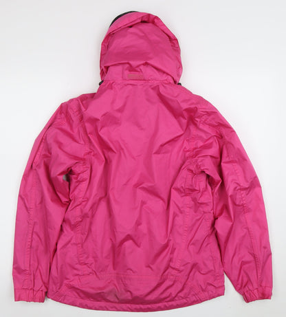 Womens UK Size 12 O'Neills Pink Rain Coat