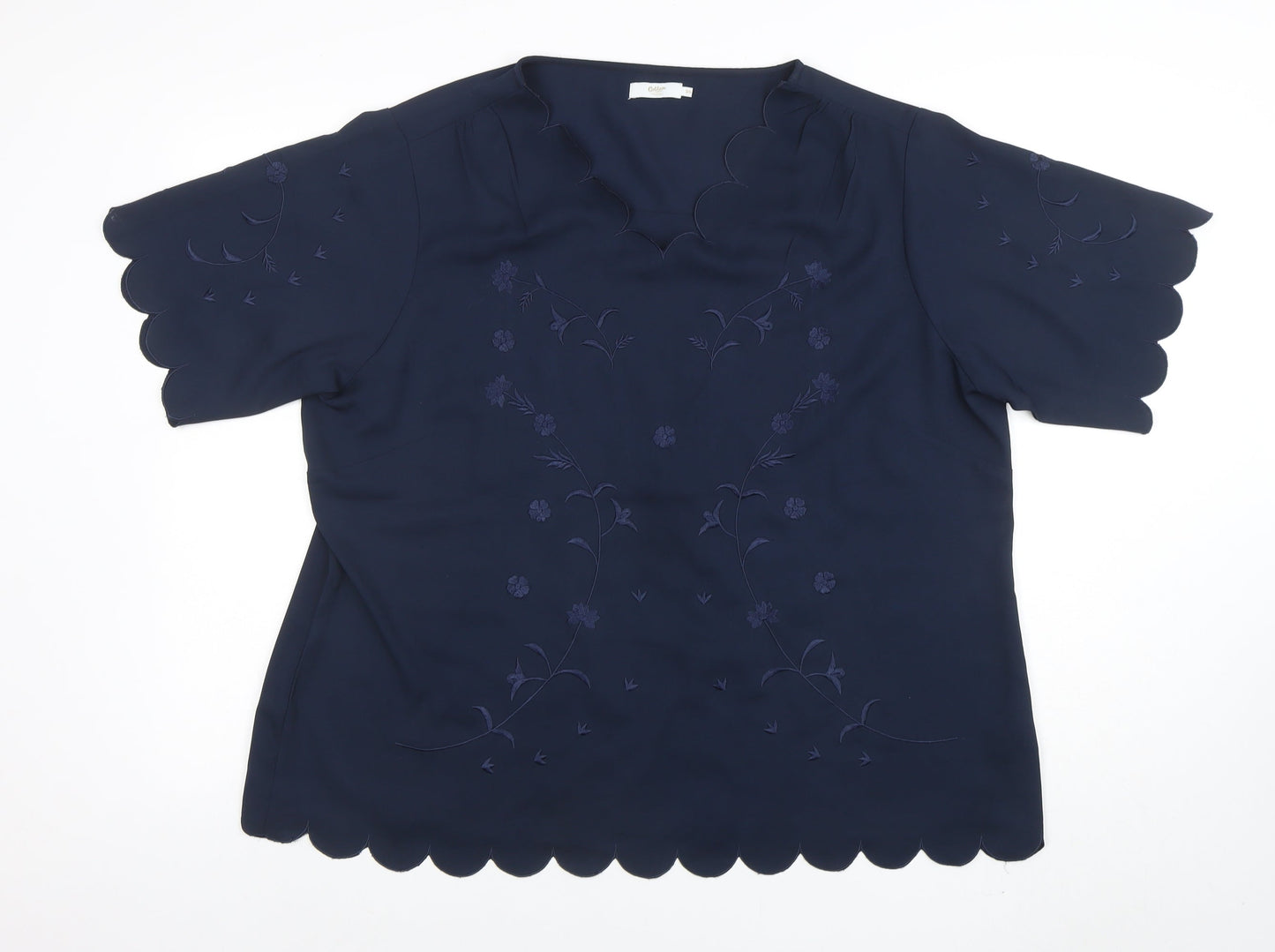 Womens UK Size 20 Colson Traders Blue Basic Blouse