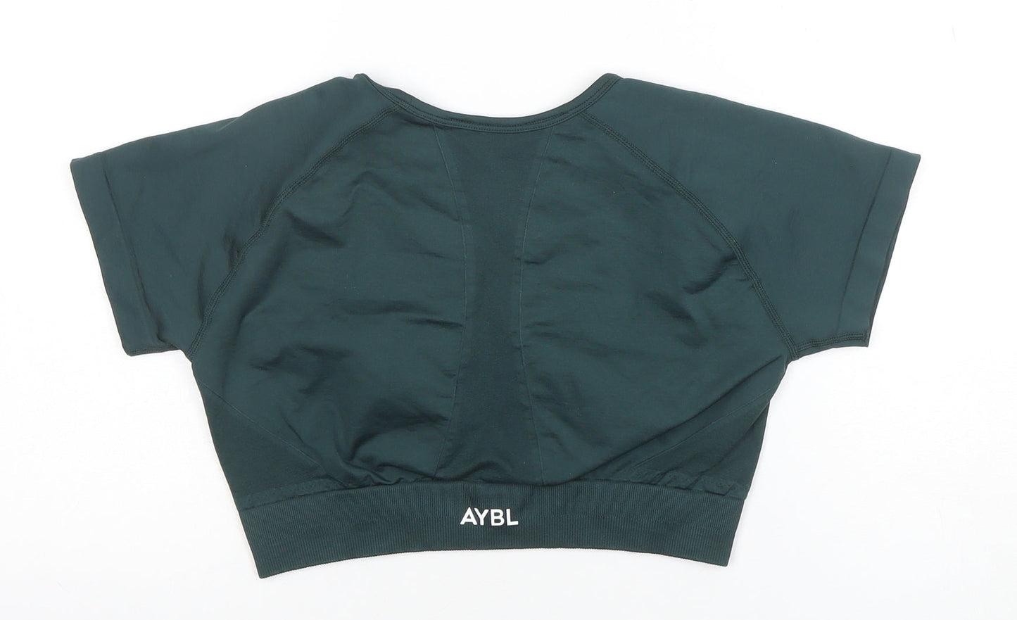 Womens UK Size L AYBL Green Gym & Training Yoga Running & Jogging T-Shirt