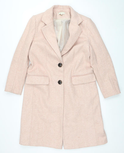 Womens UK Size 14 NEXT Beige Overcoat