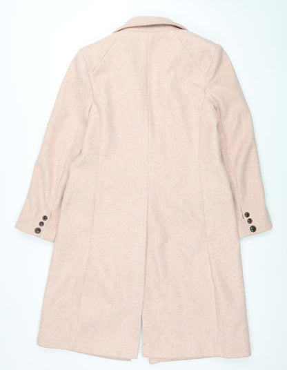Womens UK Size 14 NEXT Beige Overcoat
