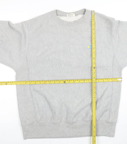 Mens UK Size M Champion Grey Pullover Sweatshirt