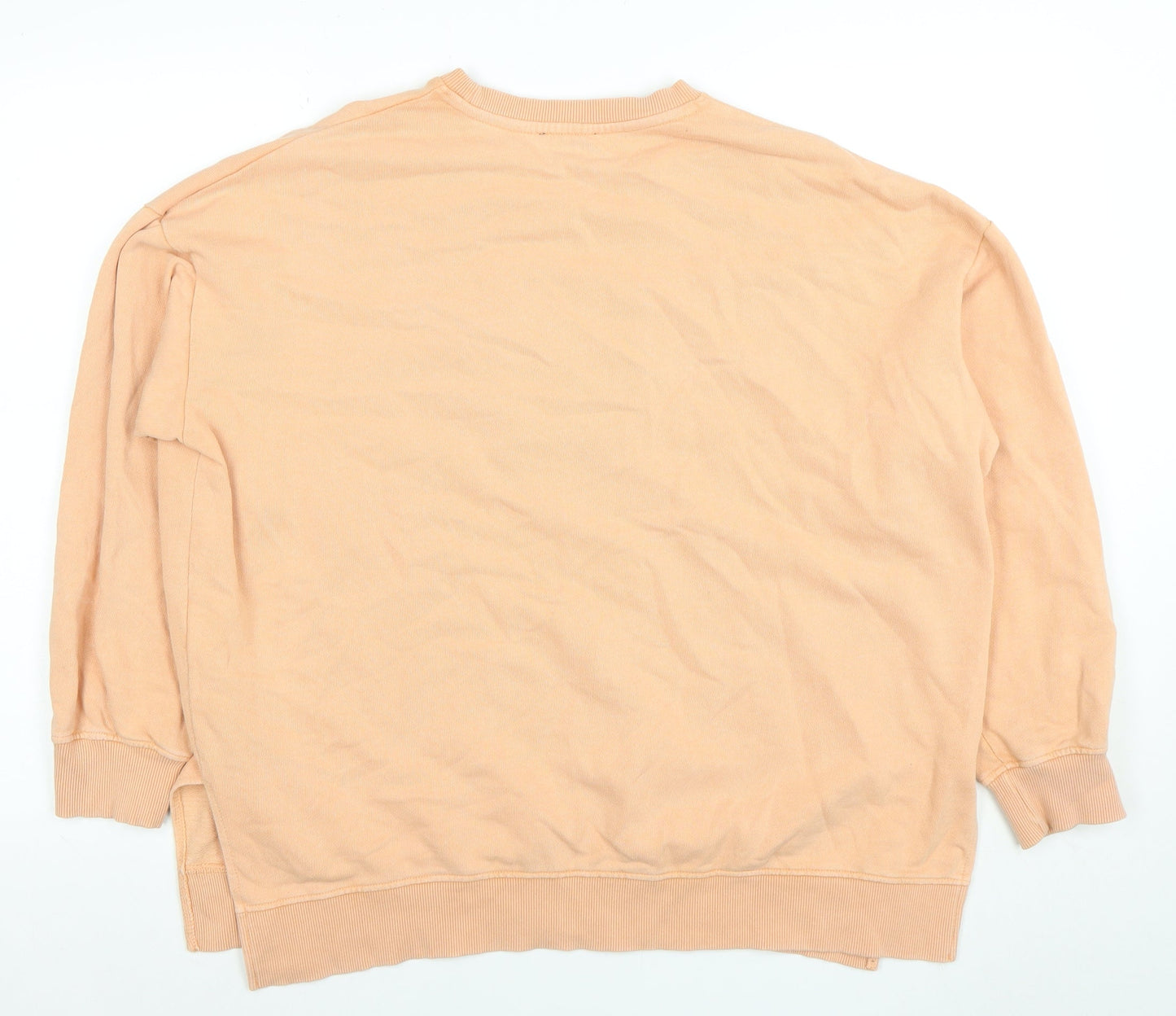 Womens UK Size 12 This Unfolded Beige Pullover Sweatshirt