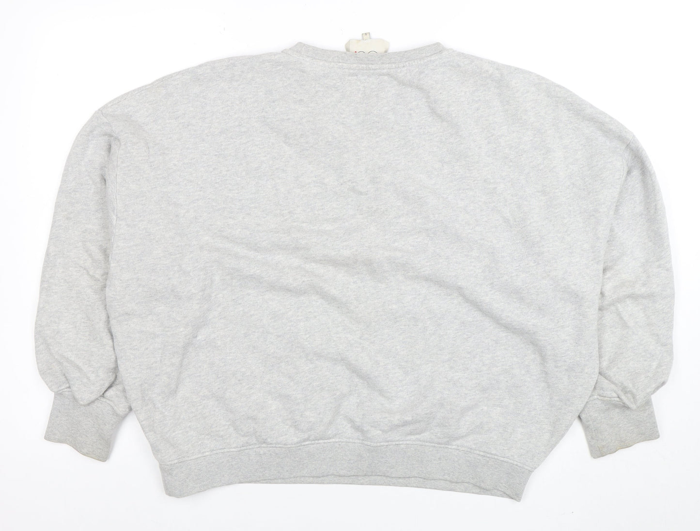 Womens UK Size S Oui Grey Pullover Sweatshirt