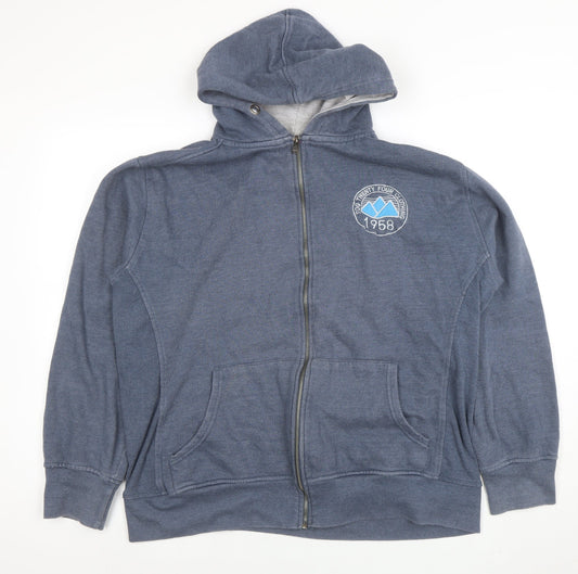 Womens UK Size 18-20 TOG24 Blue Full Zip Hoodie