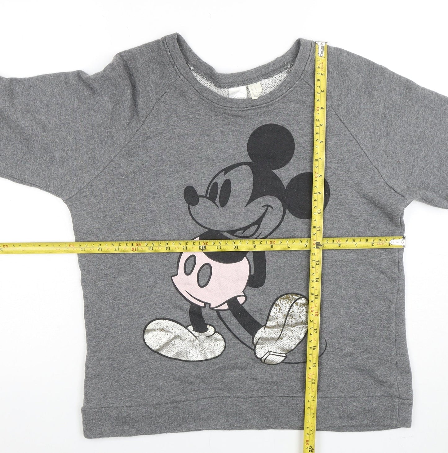 Womens UK Size M Disney Grey Pullover Sweatshirt