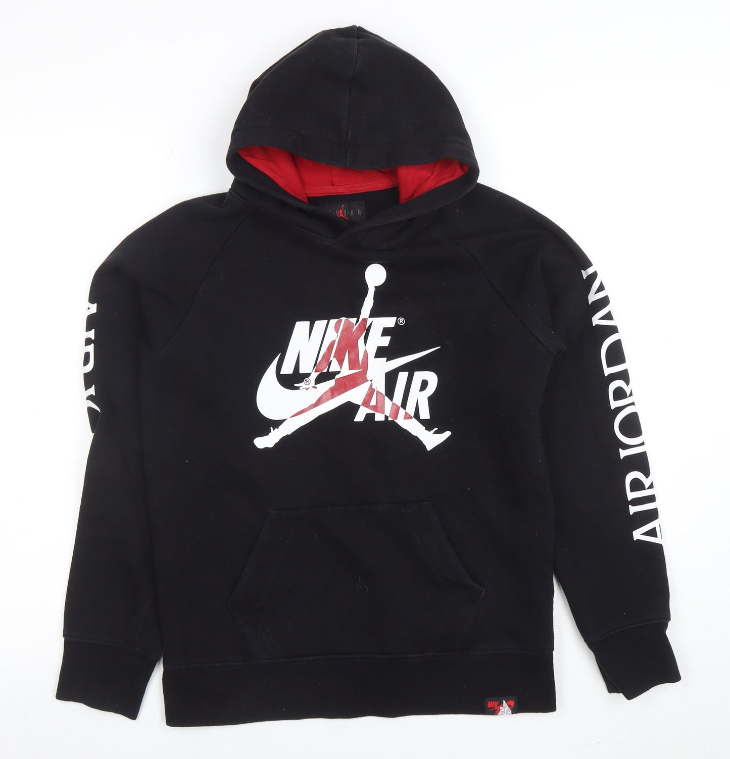 Boys UK Size 12-13 Years Nike Black Pullover Hoodie
