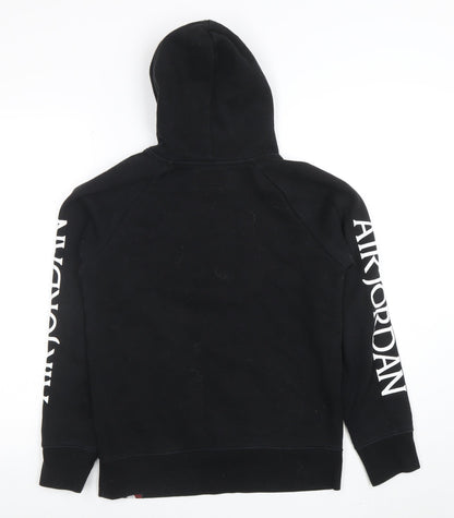 Boys UK Size 12-13 Years Nike Black Pullover Hoodie