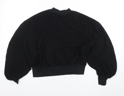 Womens UK Size S Twenty Montreal Black Pullover Sweatshirt