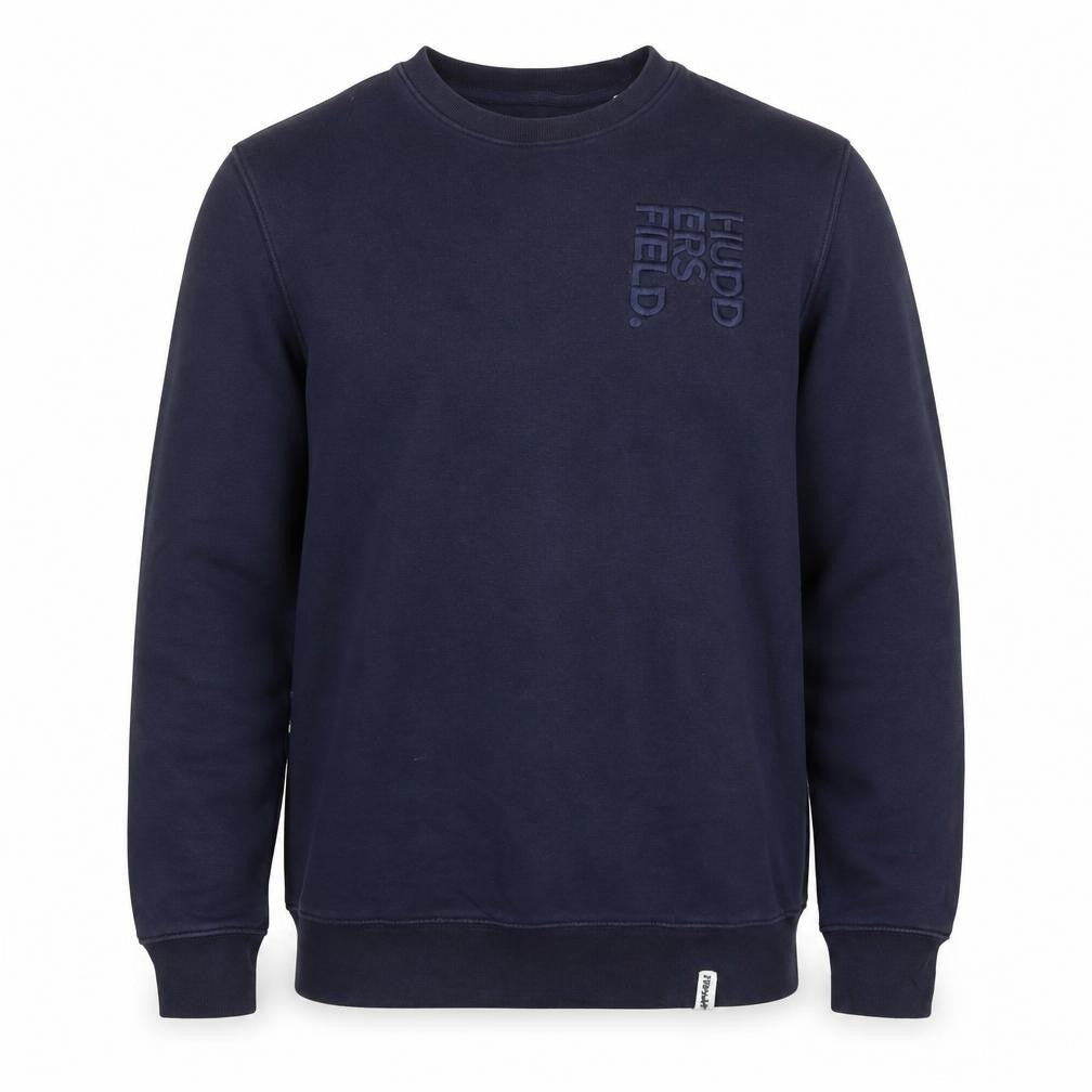 Mens UK Size L Stanley Stella Blue Pullover Sweatshirt