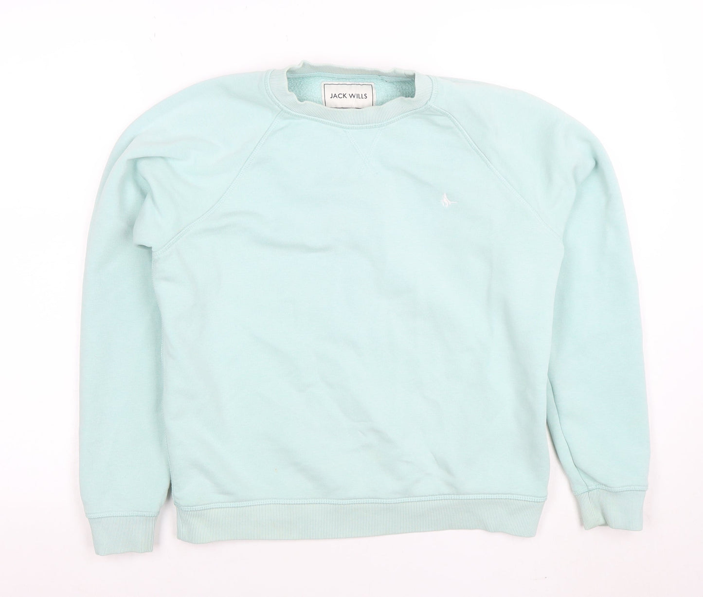 Womens UK Size 8 Jack Wills Blue Pullover Sweatshirt