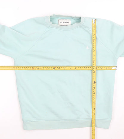 Womens UK Size 8 Jack Wills Blue Pullover Sweatshirt