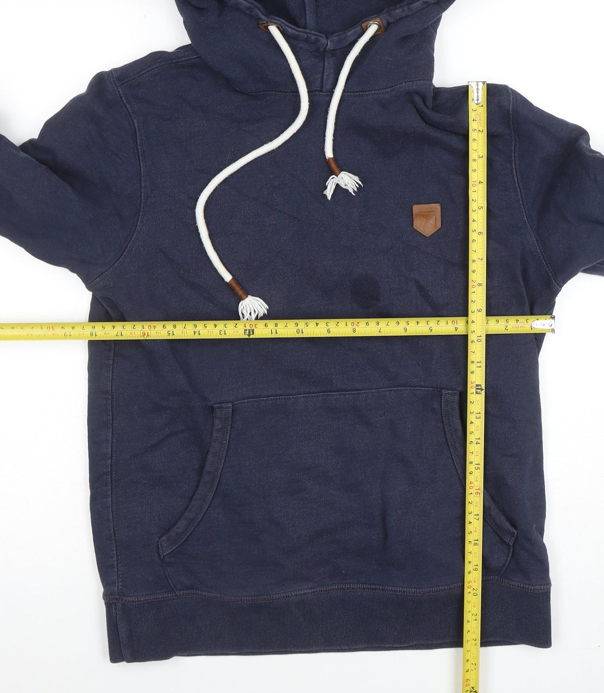 Mens UK Size M JACK & JONES Blue Pullover Hoodie