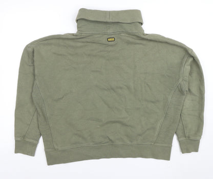 Womens UK Size 14 Barbour Green Pullover Sweatshirt