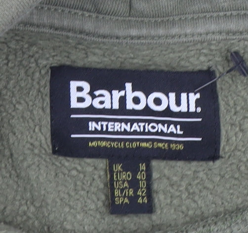 Womens UK Size 14 Barbour Green Pullover Sweatshirt
