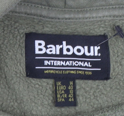 Womens UK Size 14 Barbour Green Pullover Sweatshirt