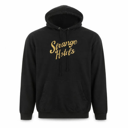 Mens UK Size L Just Hoods Black Pullover Hoodie