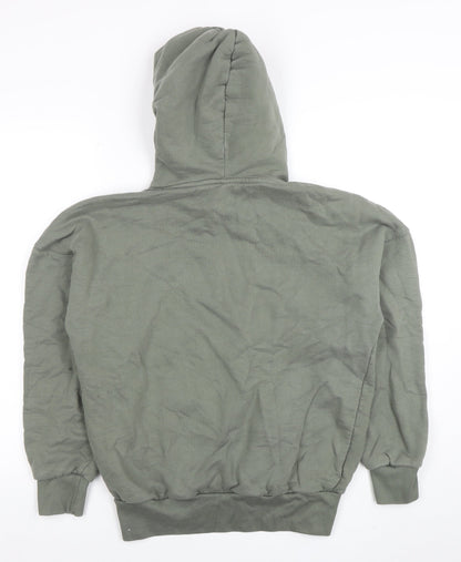 Mens UK Size XS ONLY & SONS Green Pullover Hoodie