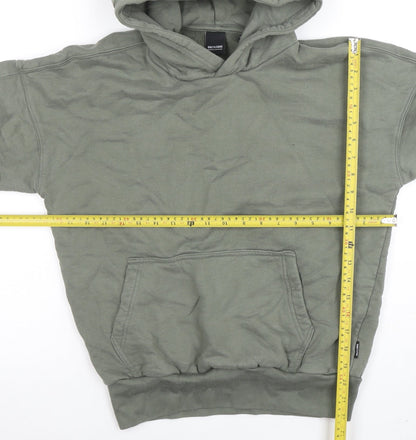 Mens UK Size XS ONLY & SONS Green Pullover Hoodie