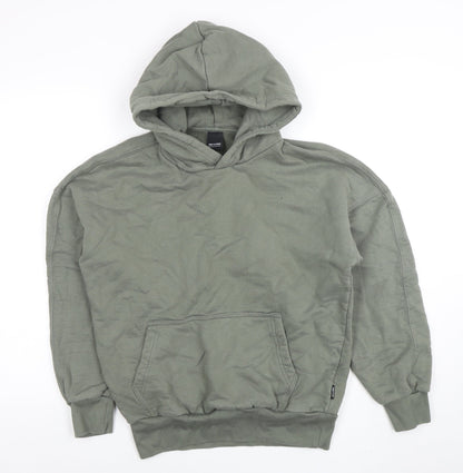 Mens UK Size XS ONLY & SONS Green Pullover Hoodie