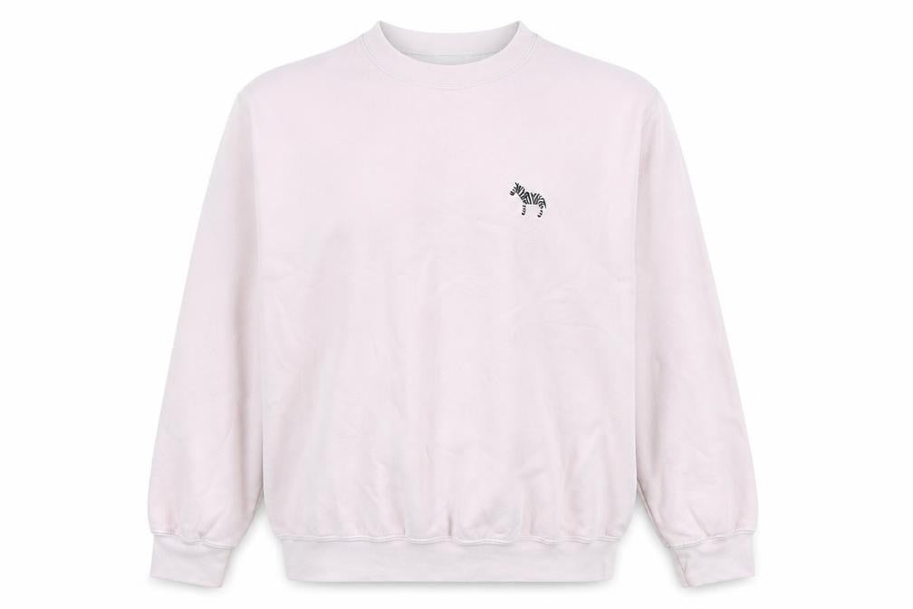 Womens UK Size M Topshop Pink Pullover Sweatshirt