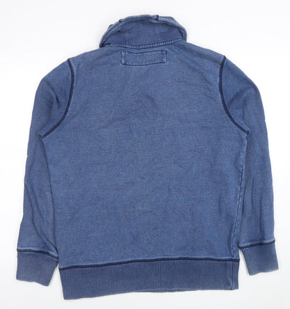 Mens UK Size L Gap Blue Pullover Sweatshirt
