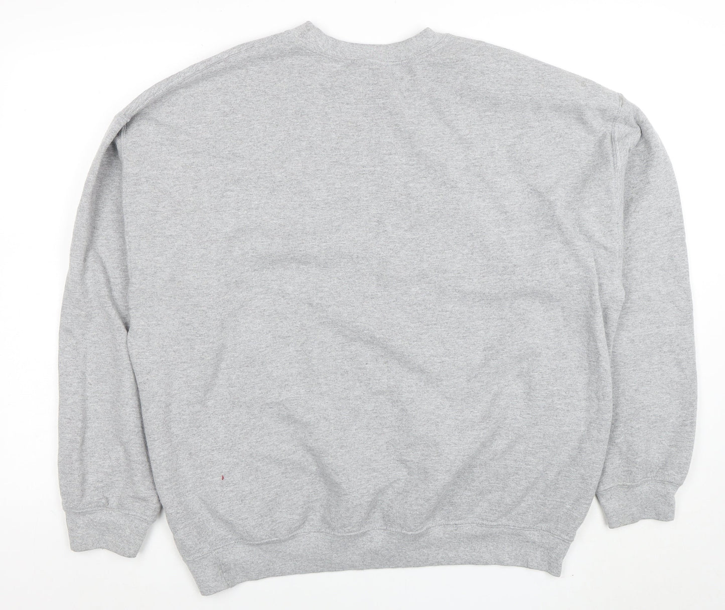 Womens UK Size L PRETTYLITTLETHING Grey Pullover Sweatshirt