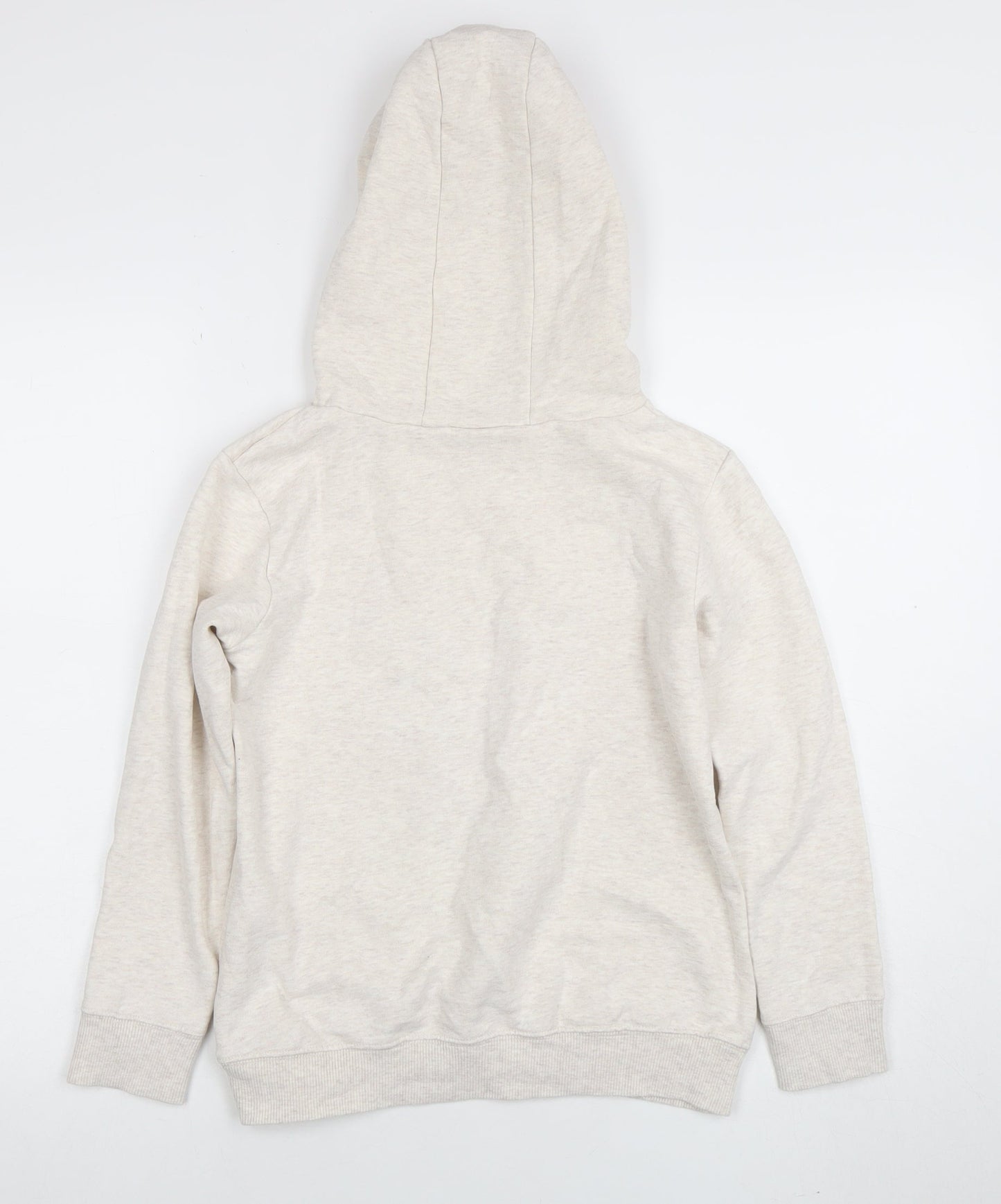 Girls UK Size 10 Years NEXT Beige Pullover Hoodie